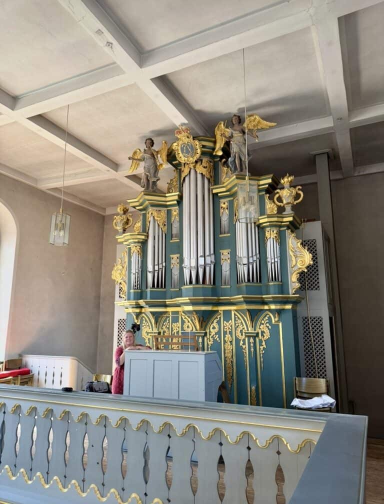 Kegelladen Orgel Reinheim Kirche