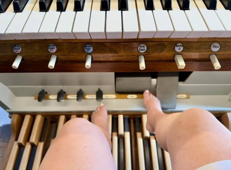 Pedal Pneumatik-Orgel Reinheim