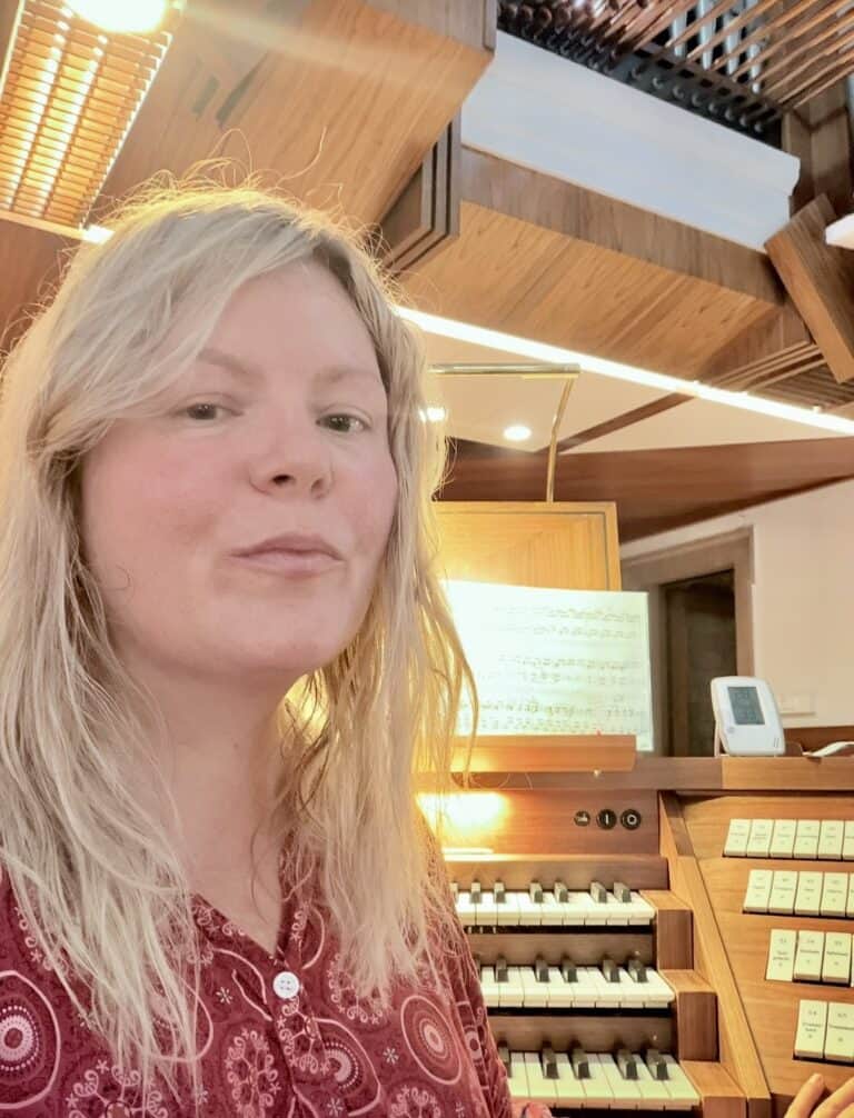 Liszt Organistin Eberbacher Orgelsommer