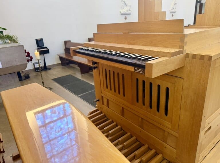 Truhenorgel Positiv St. Johannes Kirche Eberbach