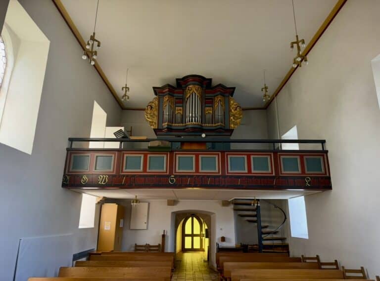 Barockorgel Schmerbach Orgel Fürstenhagen Hessisch Lichtenau