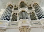 Prospekt Trampeli Orgel St. Marien Kirche Werdau