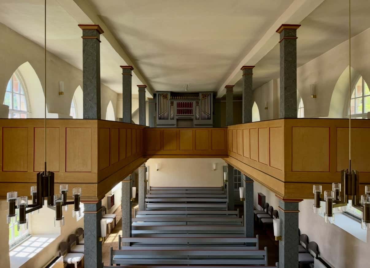 Nöske Orgel Kirche Gerterode Ludwigsau