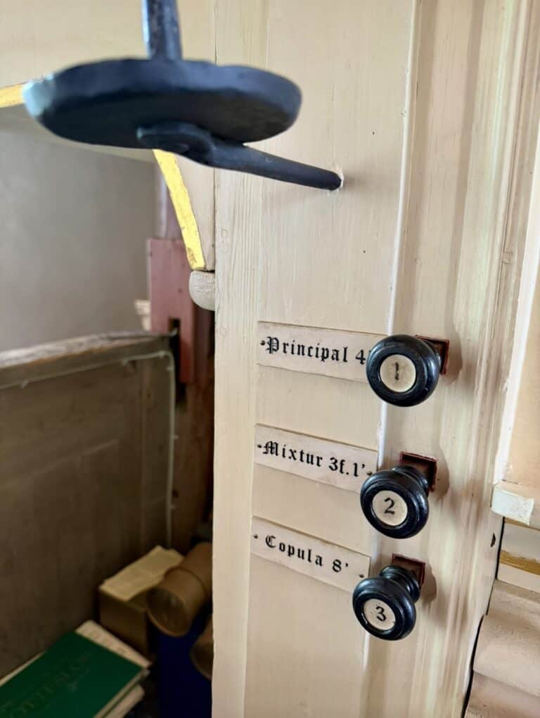 Register Otto Orgel Kreuzkapelle Eibelstadt