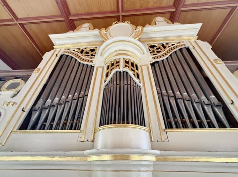 Prospekt Otto Orgel Kreuzkapelle Eibelstadt