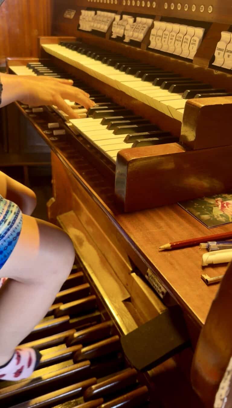 Siemann Orgel Eibelstadt Organistin