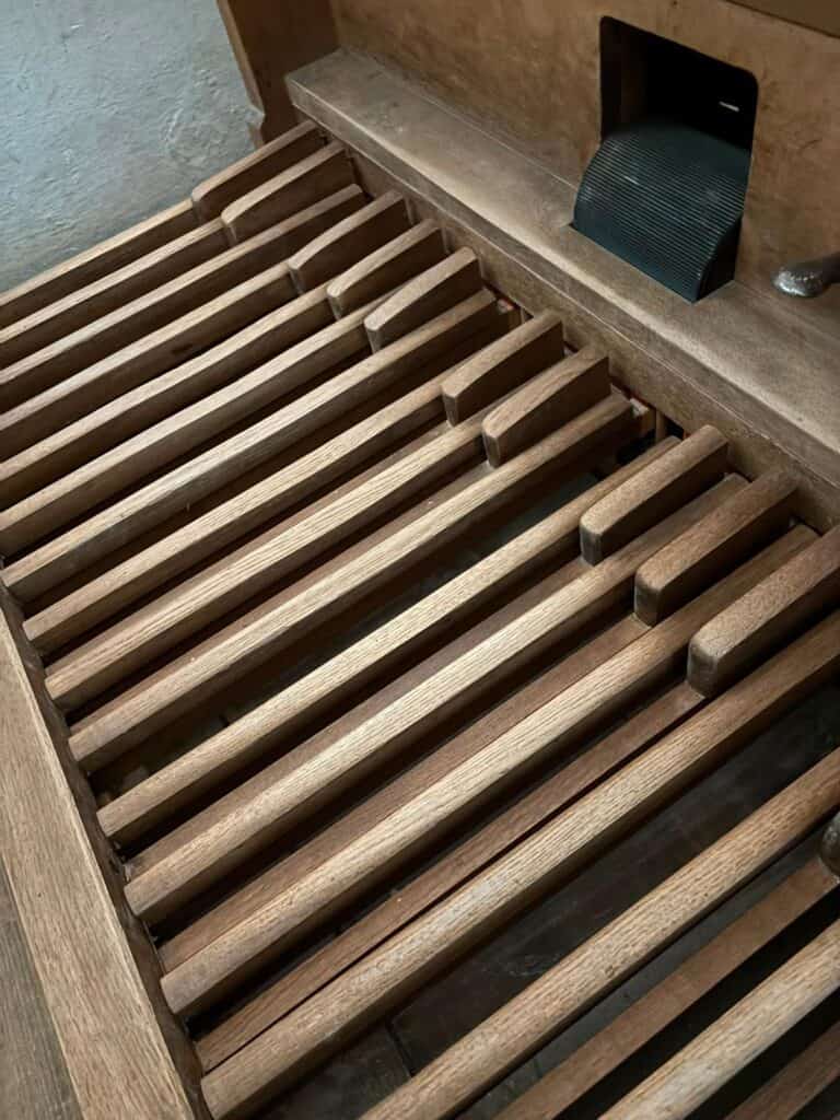 Pedal Steinmeyer Orgel Kapelle Lohr