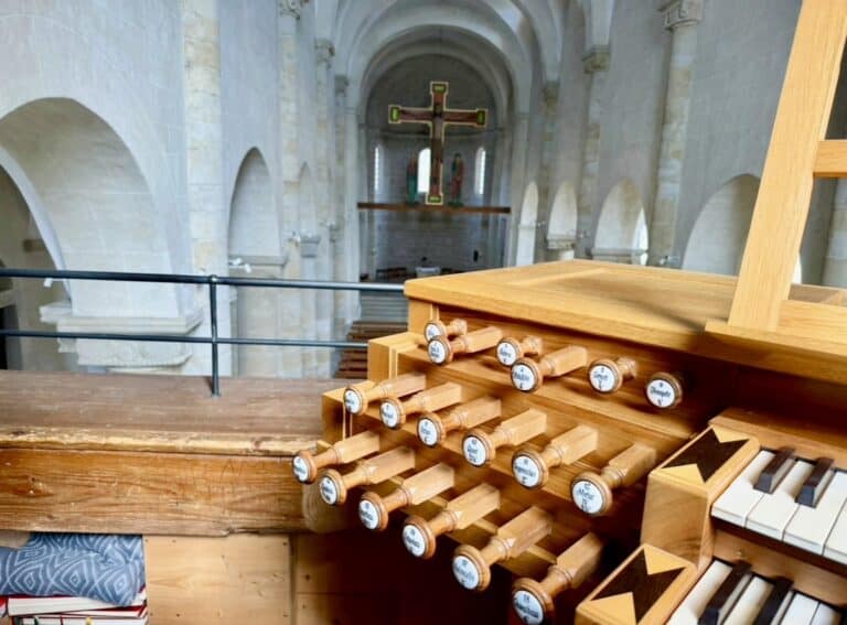 Spieltisch Link Orgel Basilika Altenstadt