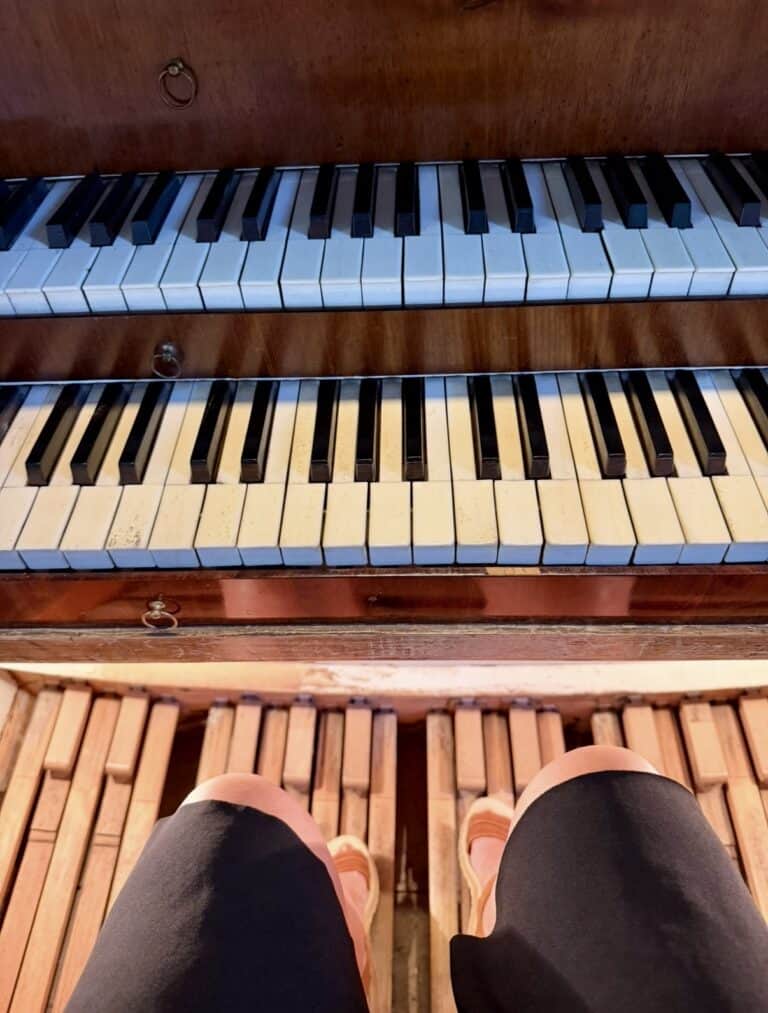Pedal Schulze Orgel Kent Pommern