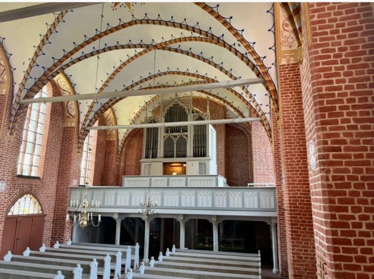 Schulze Orgel Marienkirche Kenz Pommern