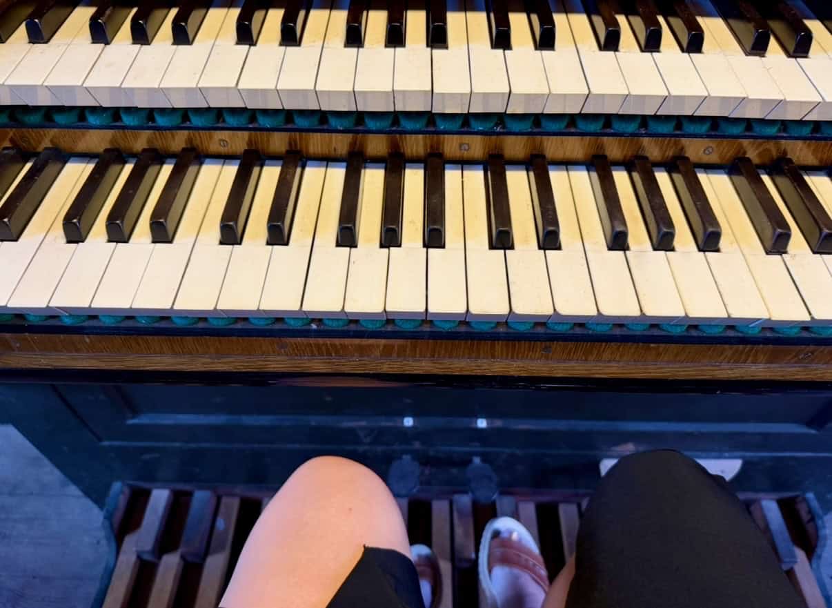 Pedal Mehmel Orgel Ewald Kirche Bodstedt