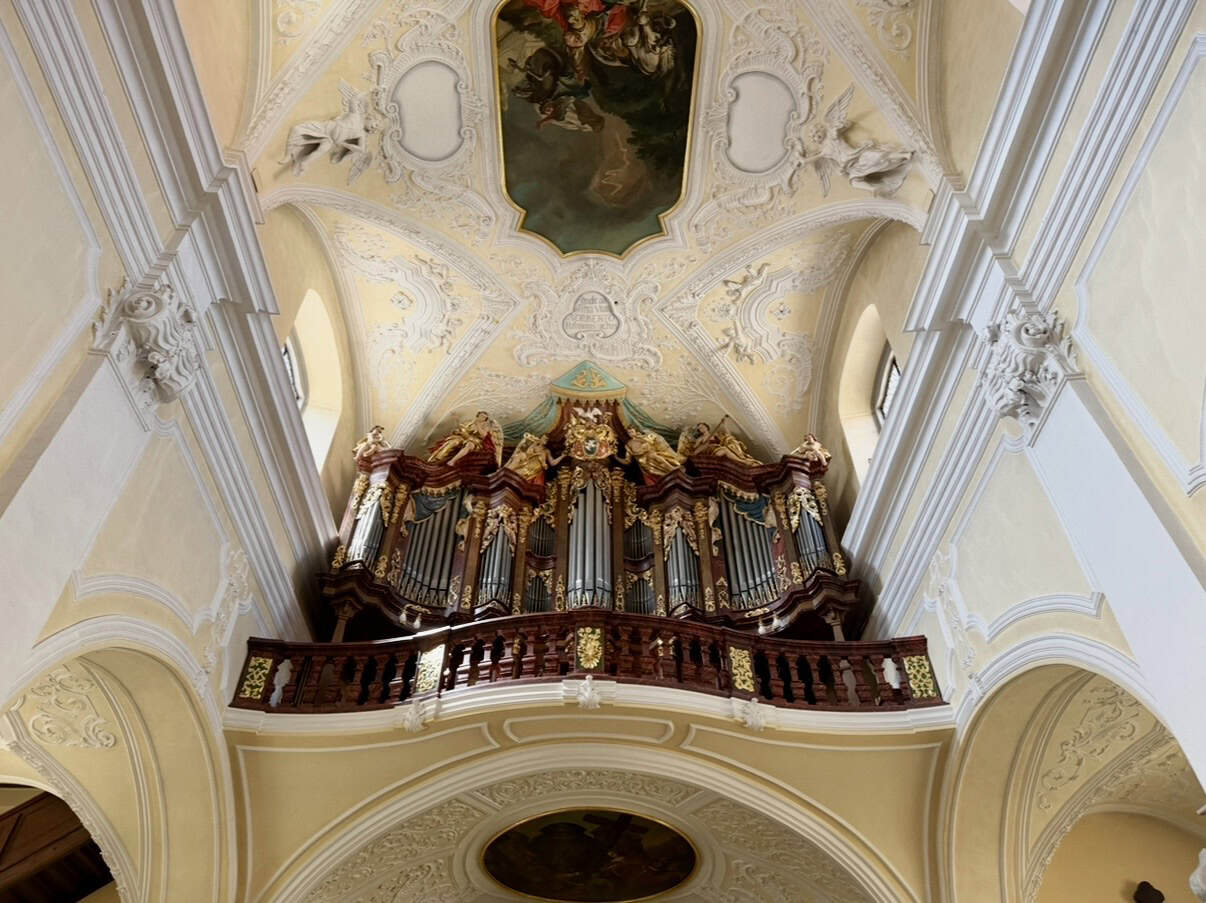 Barockorgel Heilig Kreuz Kirche Lauda Königshofen