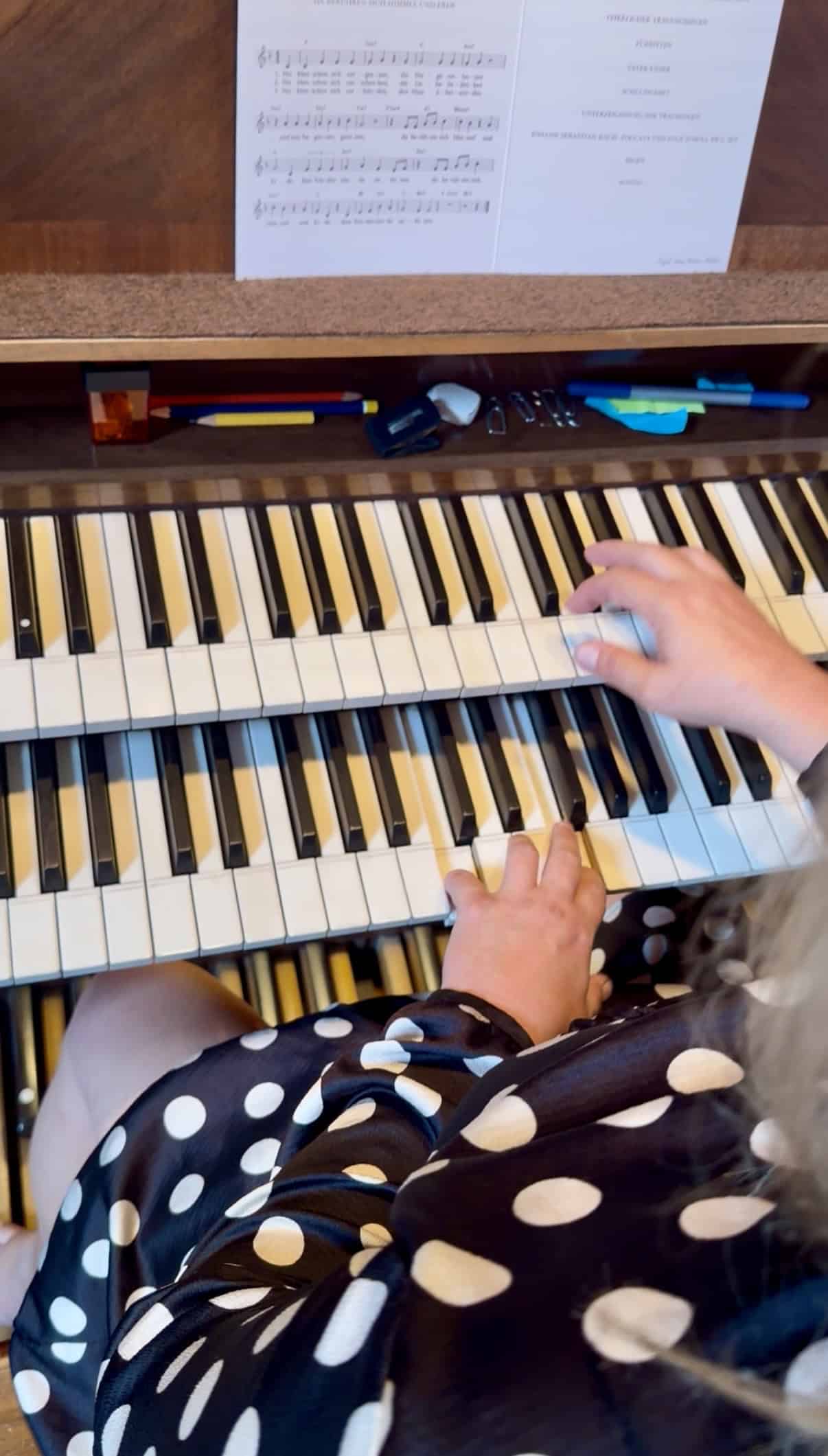 Manuale Spieltisch Seuffert Orgel Lauda