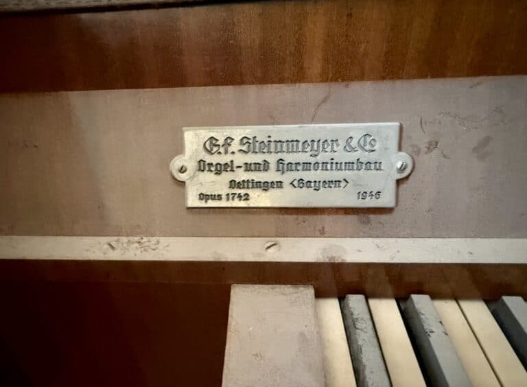 Steinmeyer Orgel Kapelle Aloysius Lohr
