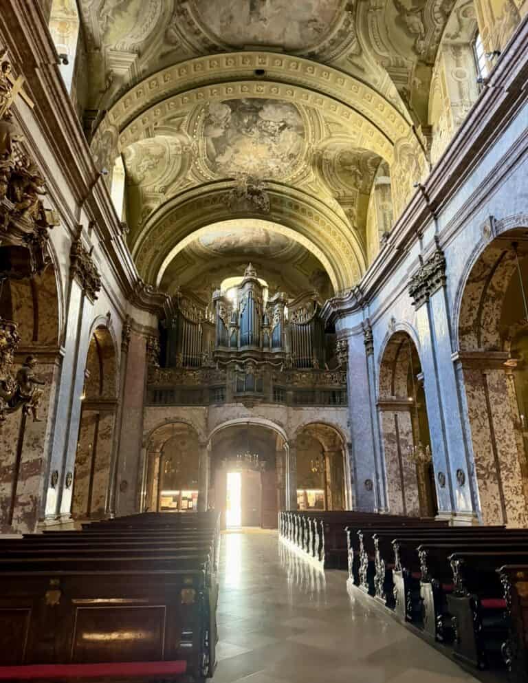 Rieger Orgel Universitätskirche Budapest
