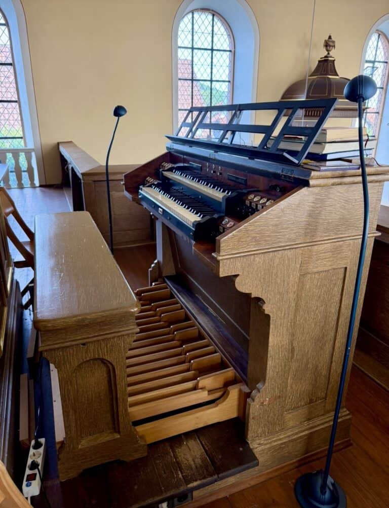 Pedal Link Orgel Schweigern Boxberg Martinskirche