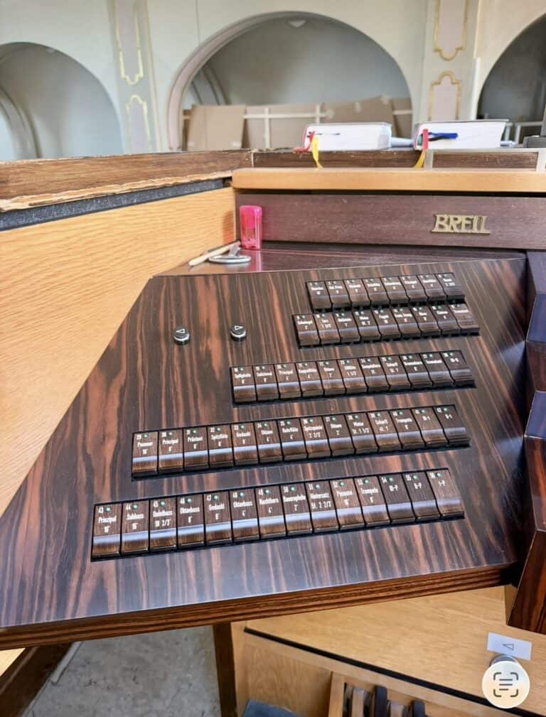 Register Breil Orgel Hachenburg