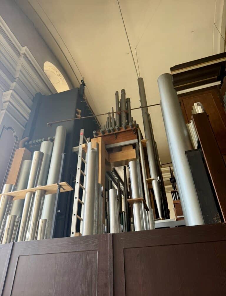 Pfeifen Breil Orgel Hachenburg