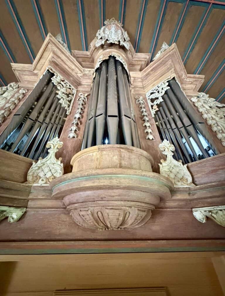 Peter Schleich Barockorgel Valentinuskapelle Lohr am Main