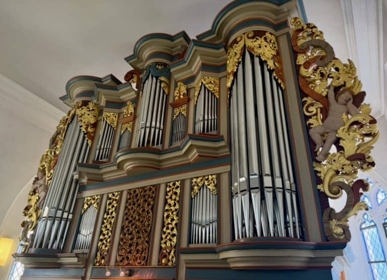 Kirchner Prospekt Klais Orgel Hachenburg