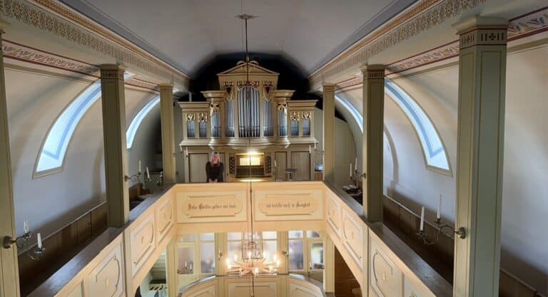 Schmaltz Barockorgel Dorfkirche Wümbach