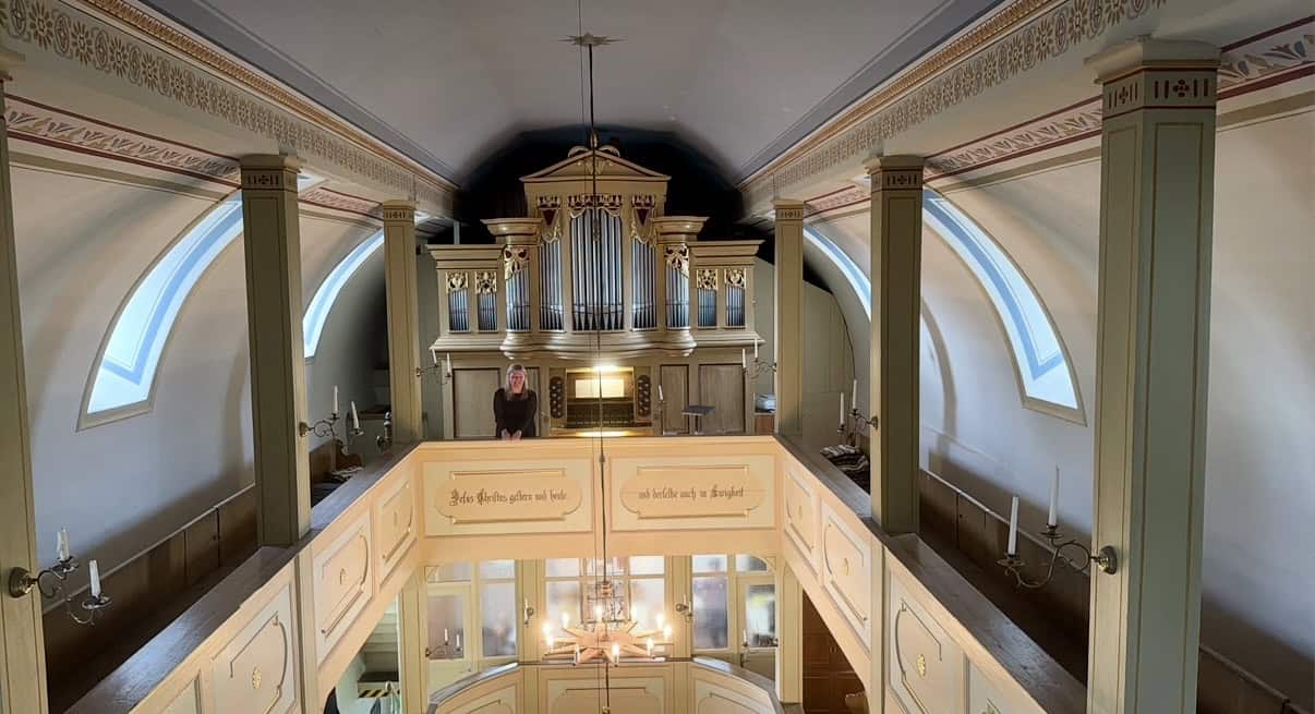 Schmaltz Barockorgel Dorfkirche Wümbach