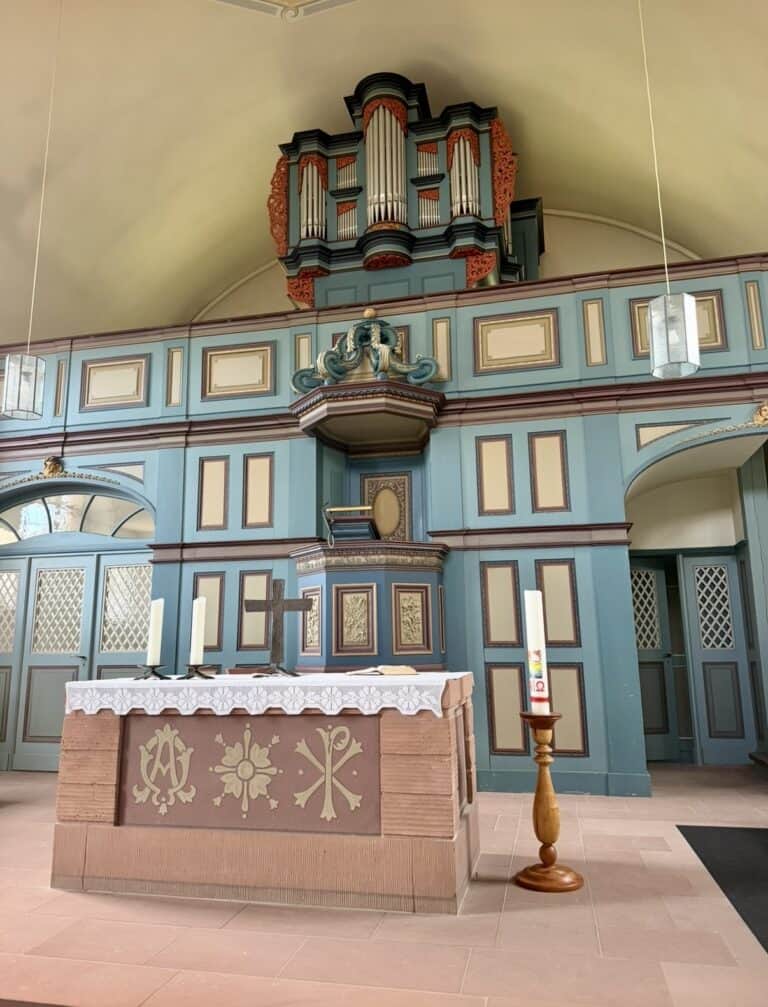 Bechstein Orgel Niederklingen Kirche