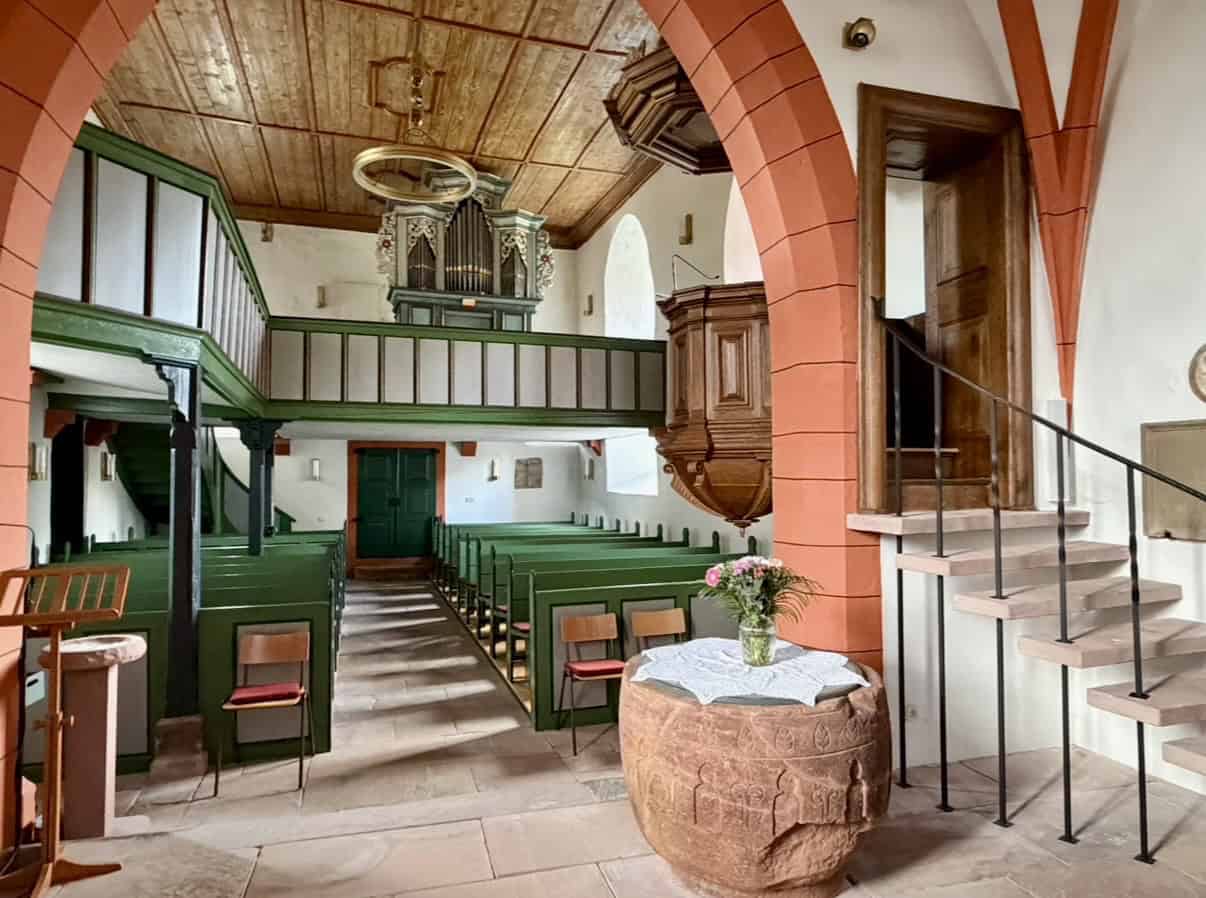 Müller Orgel Güttersbach Quellkirche