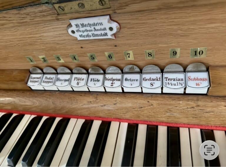 Bechstein Köhler Orgel Nieder-Klingen Odenwald