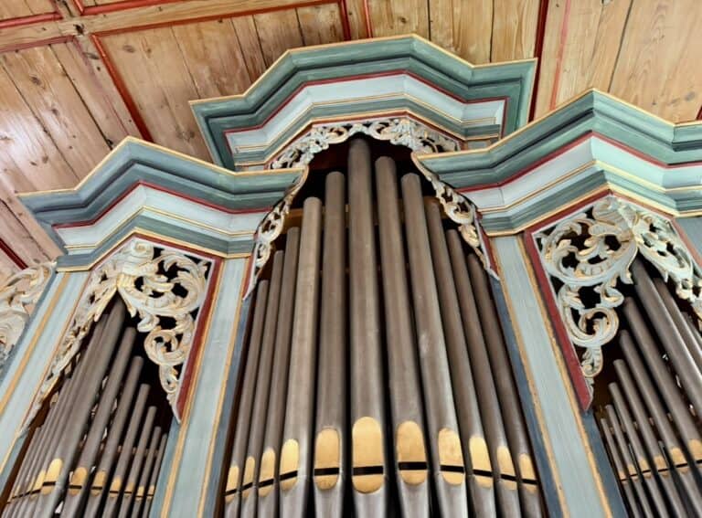Prospekt Orgel Quellkirche Güttersbach Odenwald