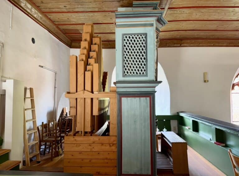 Barockorgel Quellkirche Güttersbach Odenwald Hessen