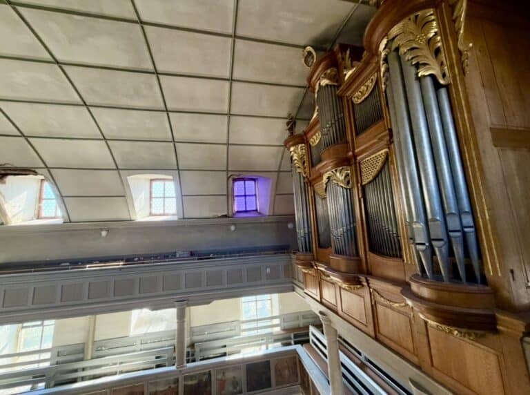 Orgel Kulturkirche Hueffenhardt Odenwald