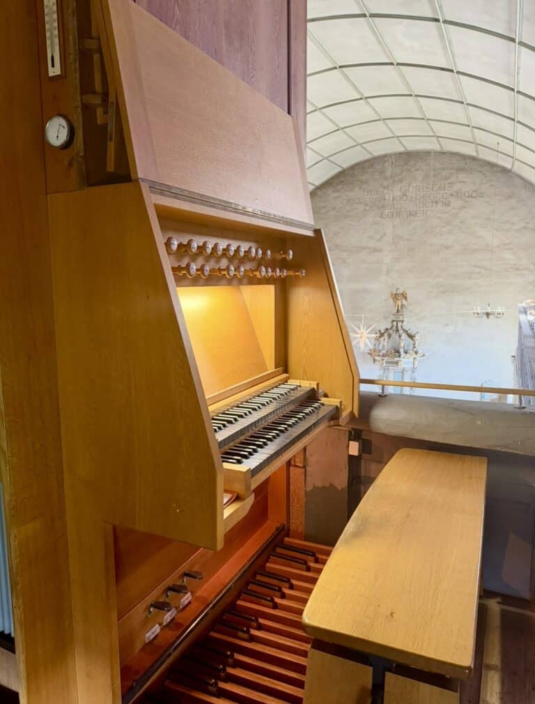Spieltisch Overmann Orgel Kulturkirche Hueffenhardt