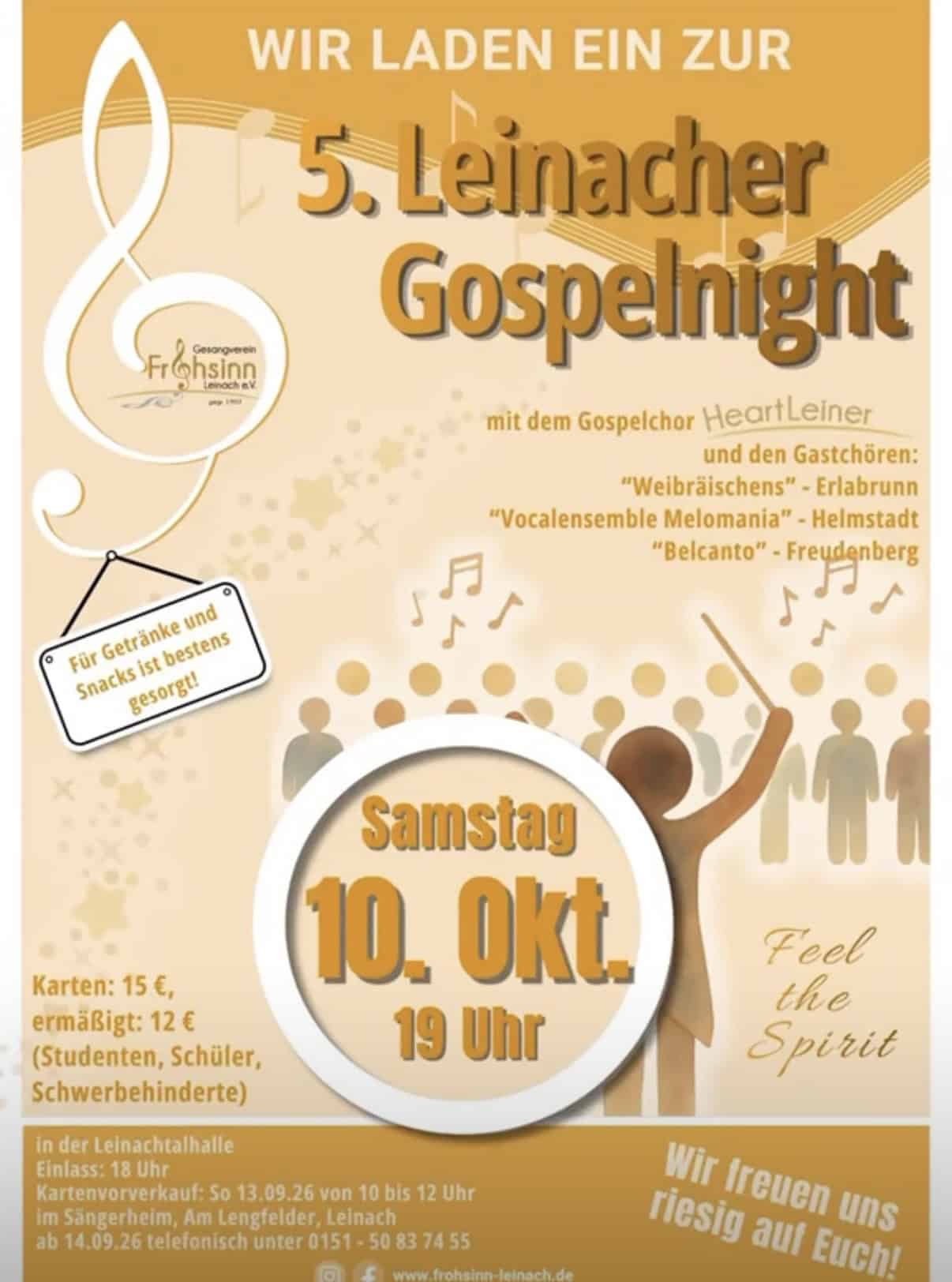 Gospelnight Leinach