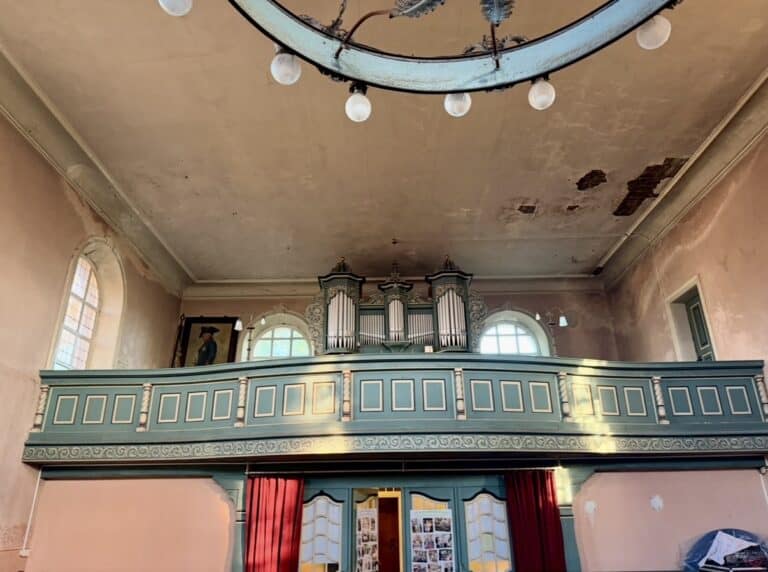 Dinse Orgel Kirche Gosen Neu Zittau
